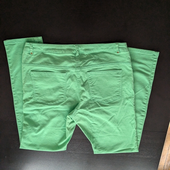 Vintage 00's, H&M, light green, skinny jeans - Picture 8 of 9